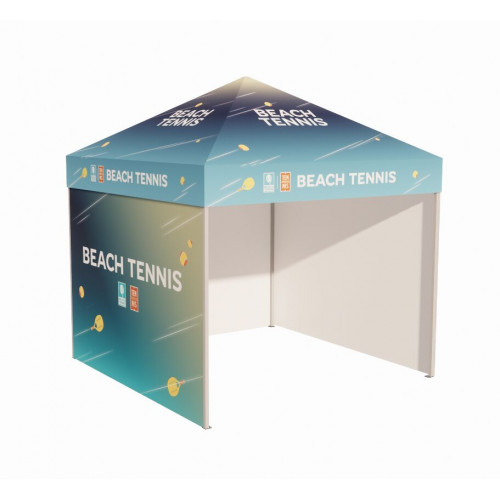 TENTE PLIABLE PERSONNALISABLE (logo et/ou texte) - Confection en France