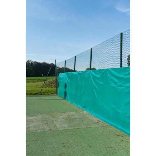 BACHE DE FOND DE COURT - TERRAIN EXTERIEUR VERTE - 16M X 2.06M / 18M X 2.06M