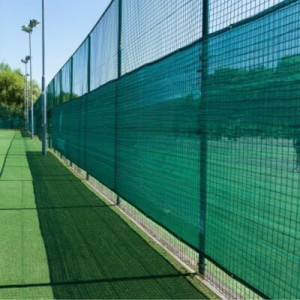 FILET BRISE-VENT EN PVC VERT - HAUTEUR 2.08M