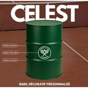 Baril 220 L décoratif personnalisé - made in  France
