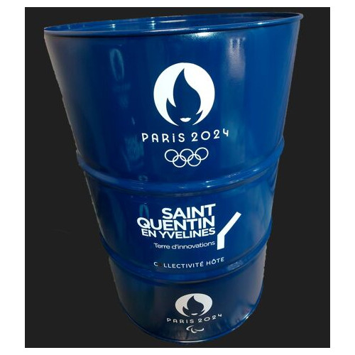 Baril 220 L décoratif personnalisé - made in  France