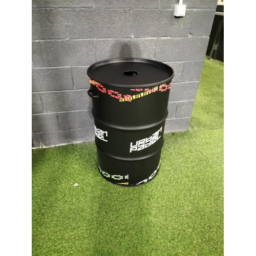 Baril collecteur de balles usagées 220L Personnalisé - made in France