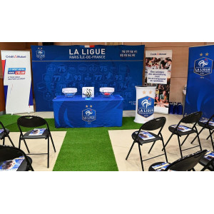 Nappe 183x76cm / 313x206cm avec impression personnalisée