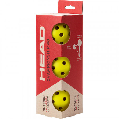 Pack de pickleball Attitude Team - 2 raquettes + 3 balles