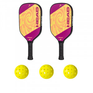 Pack de pickleball Flash Core - 2 raquettes + 3 balles