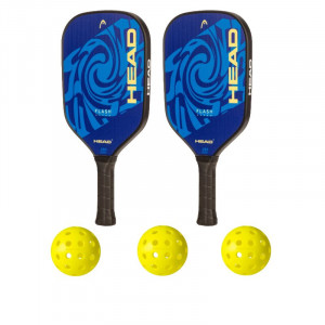 Pack de pickleball Flash SUPRM - 2 raquettes + 3 balles