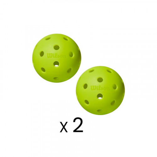 Pack de 2 balles de pickleball  TRU 32 trous