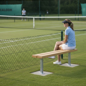 Banc tennis SET sans dossier - Made in France
