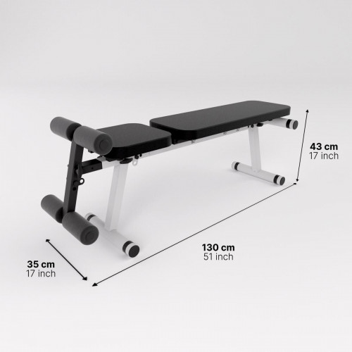 Banc de musculation pliable et inclinable, bench 500