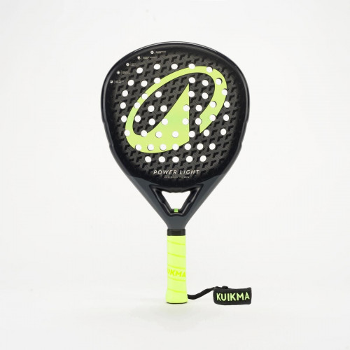 Raquette de padel - Kuikma PR Power Light Noir Gris Jaune