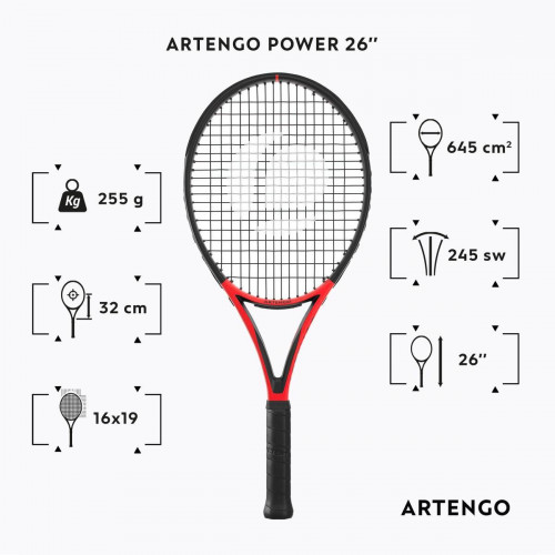 Artengo tr990 power 26 junior