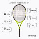 RAQUETTE DE TENNIS ENFANT TR500 GRAPH 25" JAUNE