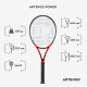 Raquette de tennis adulte - ARTENGO TR990 POWER Rouge Noir 285g