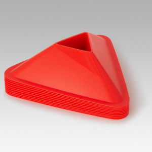 Lot de 10 coupelles d'entrainement Essential orange