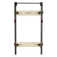 Rack mural de musculation pliable - WALL RACK FOLD
