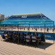 Tente 6x3m, impression Beach Tennis