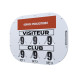 TABLEAU DE SCORE MODELE CLIPTEC PADEL + ADHESIF OFFERT - MADE IN FRANCE