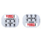 TABLEAU DE SCORE CLIPTEC PADEL RECTO VERSO + ADHÉSIF OFFERT - MADE IN FRANCE