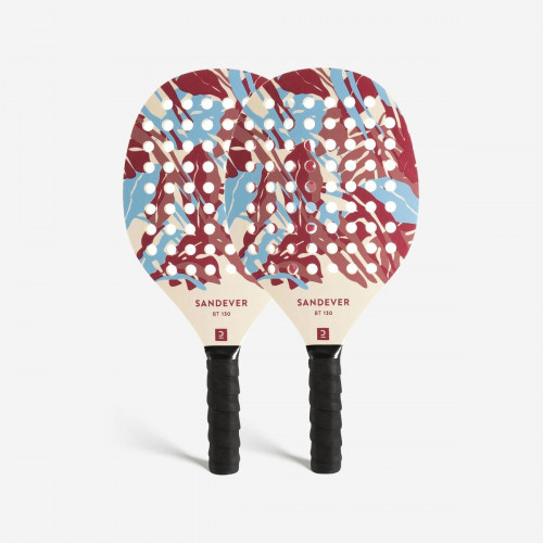 Set raquettes beach tennis experience ROUGE