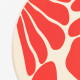 Set raquettes Beach Tennis WOODY RACKET ROUGE