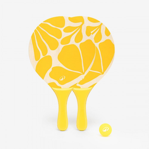 Set raquettes Beach Tennis WOODY RACKET OCRE