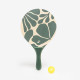 Set raquettes Beach Tennis WOODY RACKET VERT