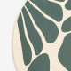 Set raquettes Beach Tennis WOODY RACKET VERT