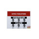 TABLEAU DE SCORE - MODELE COMPACT PADEL + ADHÉSIF OFFERT - MADE IN FRANCE