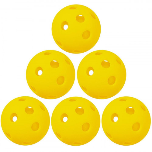 Lot de 50 balles de PICKLEBALL outdoor (40 trous)
