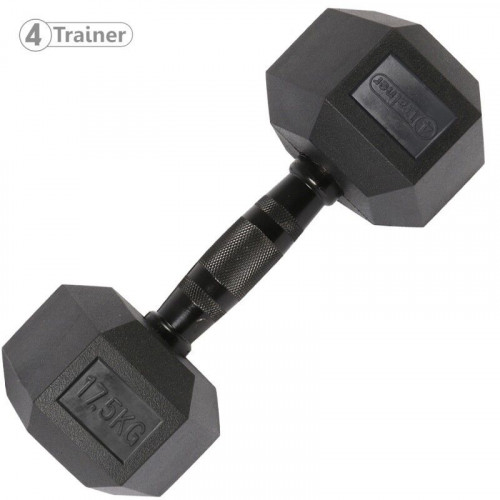PACK HALTÈRES - 5 à 20KG avec Rack - 6 Paires (5, 10, 12.5, 15, 17.5, 20kg) - 4TRAINER