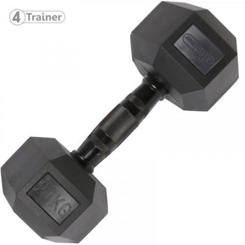 PACK HALTÈRES - 5 à 20KG avec Rack - 6 Paires (5, 10, 12.5, 15, 17.5, 20kg) - 4TRAINER