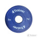 PACK BUMPER PLATES 200KG - Disques Olympiques 50mm - (1, 2x2, 5x2, 10, 15x2, 20, 25) + Clips Offerts - 4TRAINER