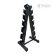 PACK HALTÈRES - 1 à 10KG avec Rack - 6 Paires (1, 3, 5, 7, 9, 10kg)  - 4TRAINER