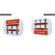 TABLEAU DE SCORE CLIPTEC TENNIS RECTO VERSO + ADHÉSIF OFFERT - MADE IN FRANCE
