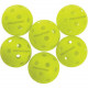 Lot de 6 Balles de pickleball Megaform Interieur