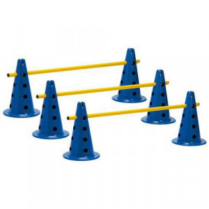 LOT 3 MINI-HAIES CONES 35cm HAUTEUR : 6-14-21-28 cm