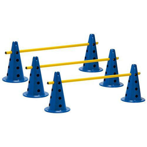 LOT 3 MINI-HAIES CONES 35cm HAUTEUR : 6-14-21-28 cm