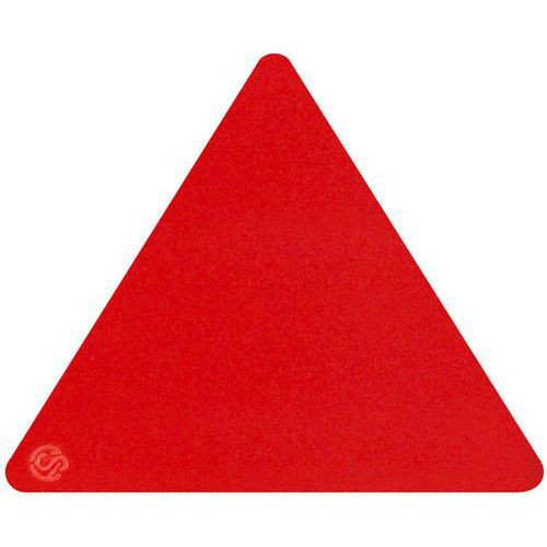 Marquage au sol triangle - rouge