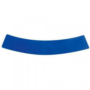 Courbe marquage au sol - bleu