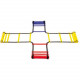 Échelle d'entrainement Croix Longueur 4 m x 4m Largeur 47 cm