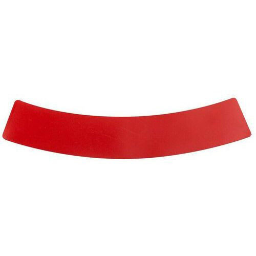Courbe marquage au sol - rouge