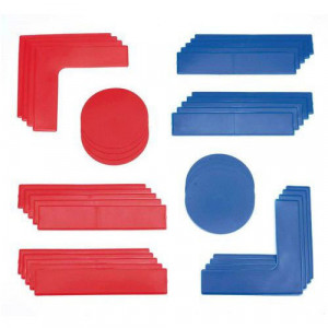 Set de 36 pièces de marquage au sol