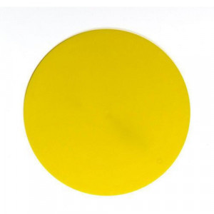 Plaque marquage au sol - jaune