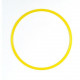 Cerceau plat Ø 50 cm - jaune