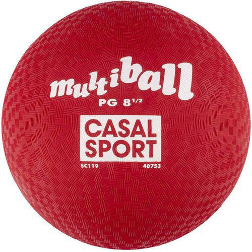 Ballon de Dodgeball et de balle au prisonnier 23 cm rouge