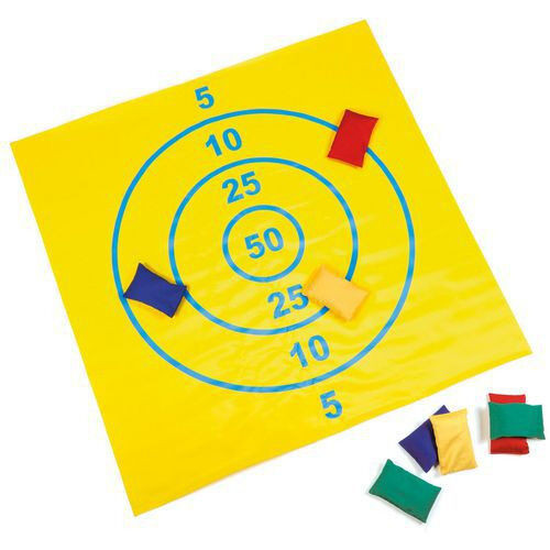 CIBLE AU SOL + 8 SACS A GRAINS