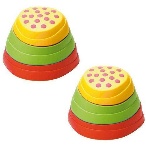 Set de 6 Iles multicolores