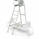 CHAISE D'ARBITRE TENNIS EN ACIER - INDOOR