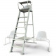 CHAISE D'ARBITRE TENNIS EN ALUMINIUM