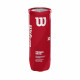 Tube de 3 balles Wilson Padel X3